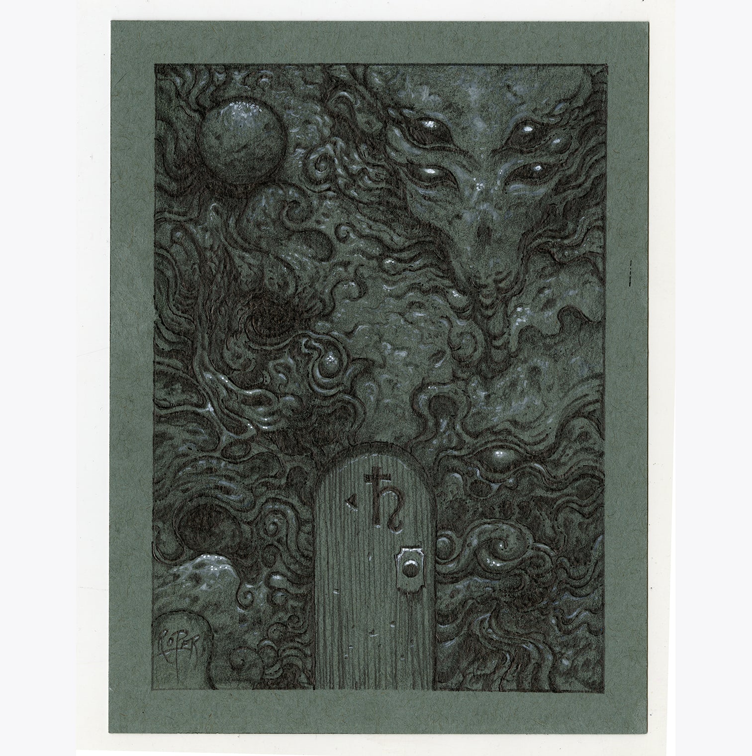 Arik Roper - October 2024 drawing series – Outer Battery Records